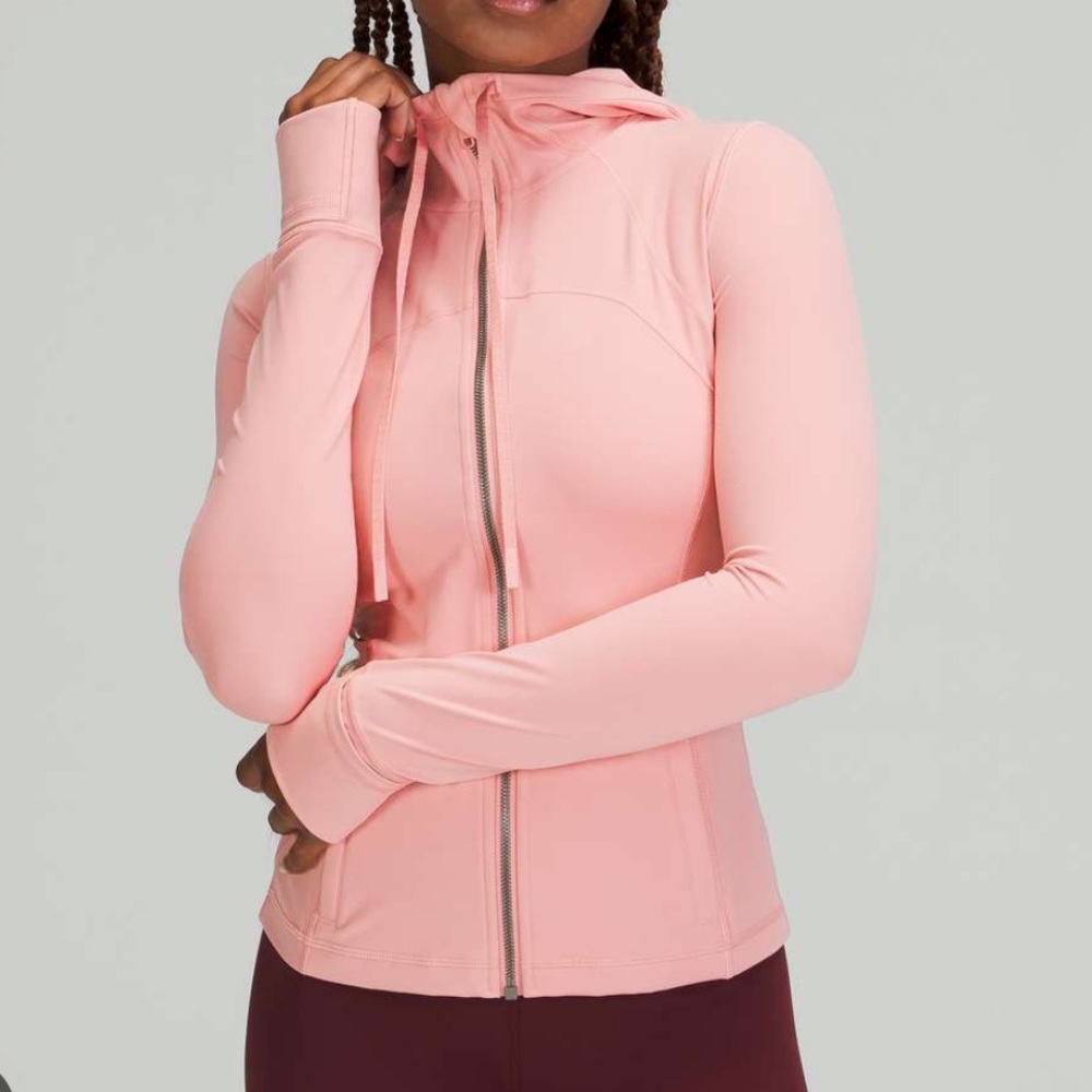 Lululemon hooded Define jacket Nulu Puff Pink
